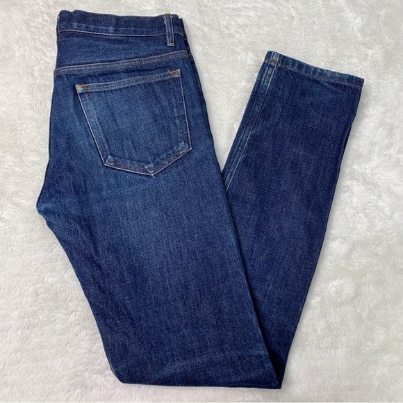 A.P.C. Women's Blue 100% Cotton Straight Denim Jeans Size 30 x 30.5” - Picture 2 of 15